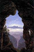 The Gate in the Rocks Karl friedrich schinkel